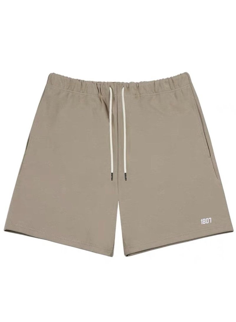 1807 men boys shorts fashions avenue khaki color