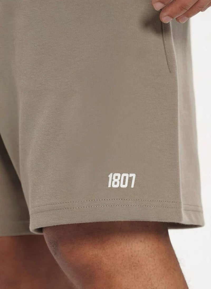 1807 men boys shorts fashions avenue khaki color