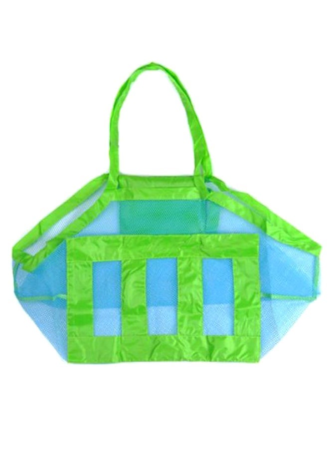 Beach Mesh Tote Green/Blue