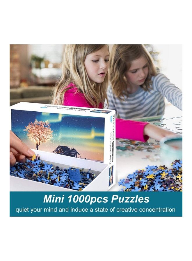 1000-Piece Polar Impression Mini Puzzle Set 11.6 x 16.5inch