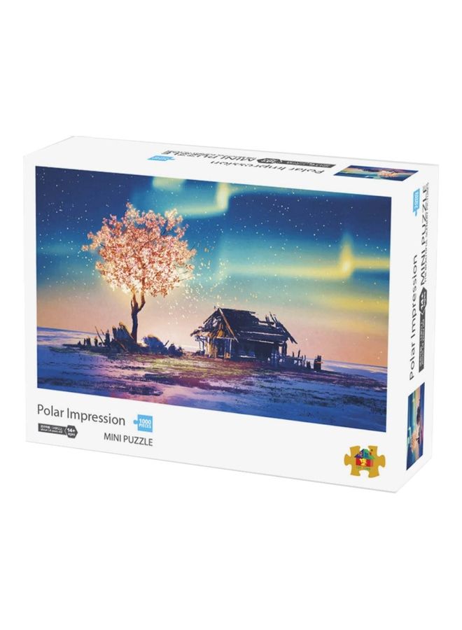 1000-Piece Polar Impression Mini Puzzle Set 11.6 x 16.5inch