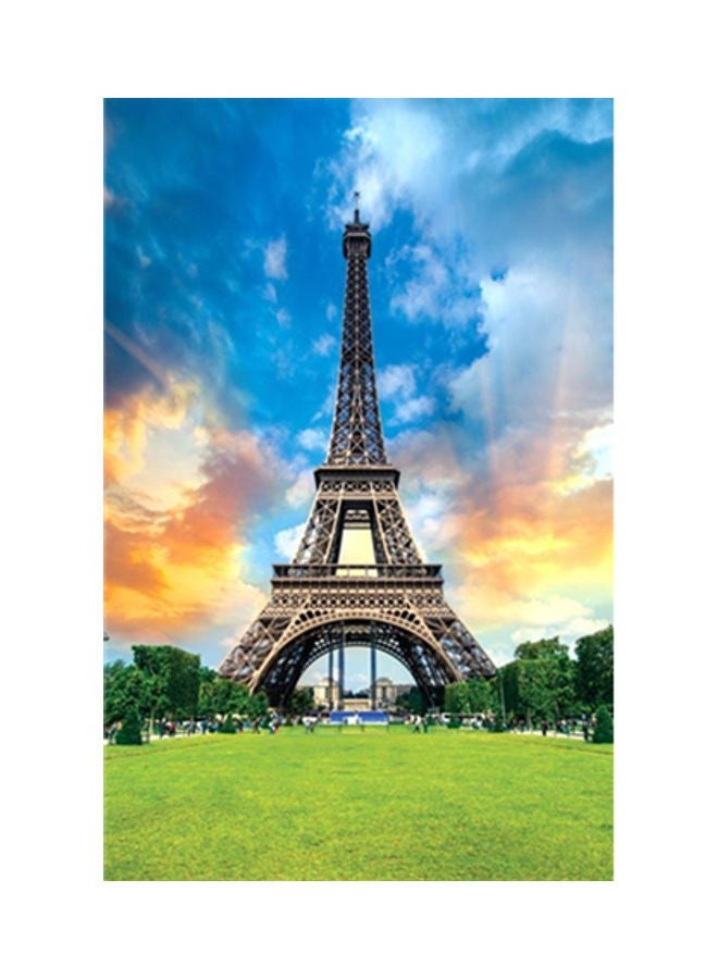 1000-Piece Eiffel Tower Jigsaw Puzzle set 50x75cm