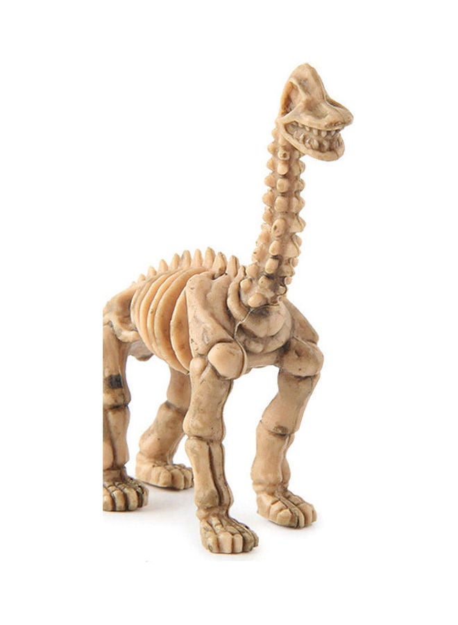 12-Piece Dinosaur Skeleton Figurine Toy Set