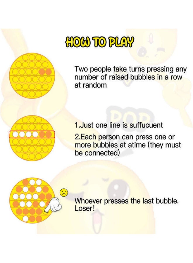 Push Pop Bubble Stress Reliever Toy