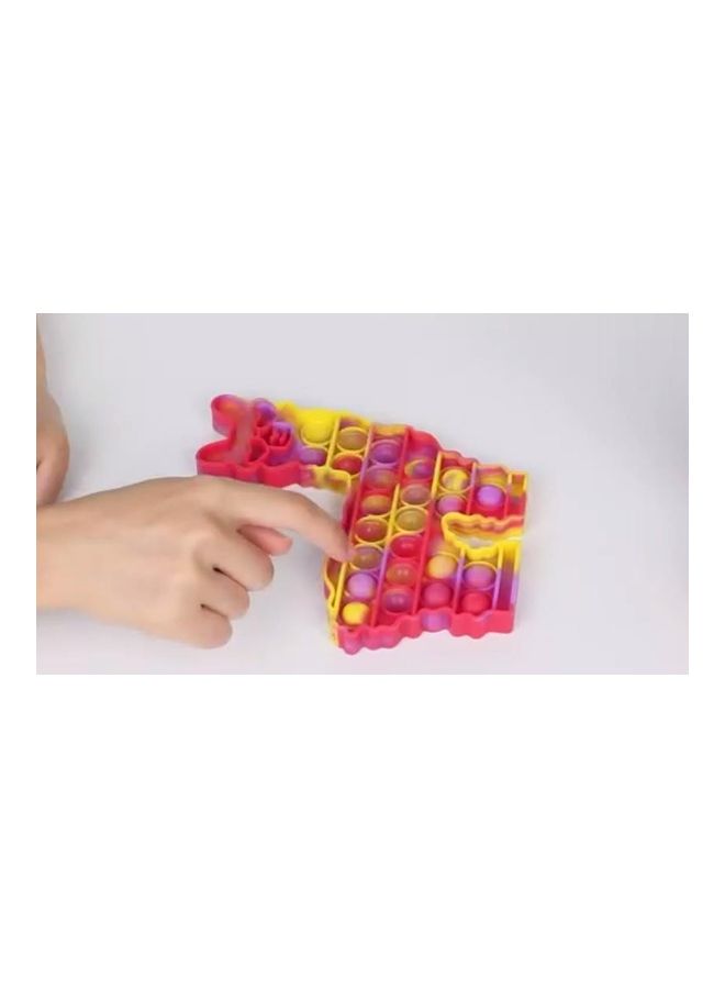 Fidget Pop Llama Silicone Bubble Sensory Anxiety Reliever decompression Squeeze Toy 6.3 X 5.5 0.59inch