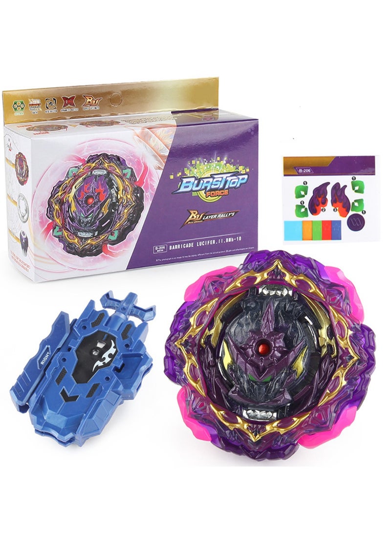 Beyblade Toy Boxed Battle Beyblade With Launcher Beyblade Toy (Fire/B206-D box set)