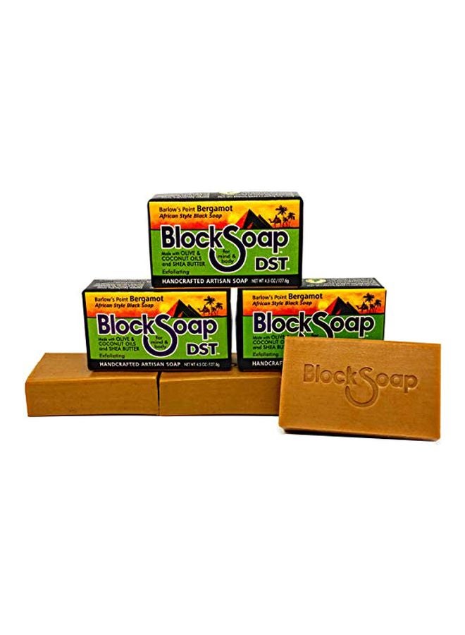 Pack Of 3 Exfoliating Black Soap Brown 128grams