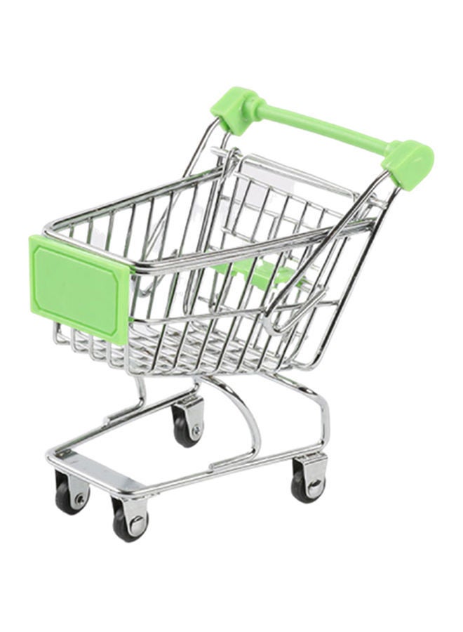 Mini Shopping Supermarket Storage Toy Cart 11.5centimeter