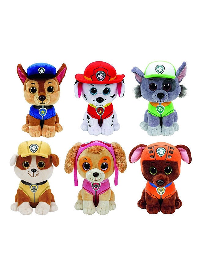 Beanie Boos Paw Patrol Rocky Plush Stuffed Animal Toy For Kids, 3+ Years 7inch