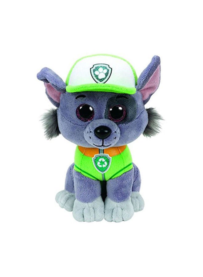 Beanie Boos Paw Patrol Rocky Plush Stuffed Animal Toy For Kids, 3+ Years 7inch