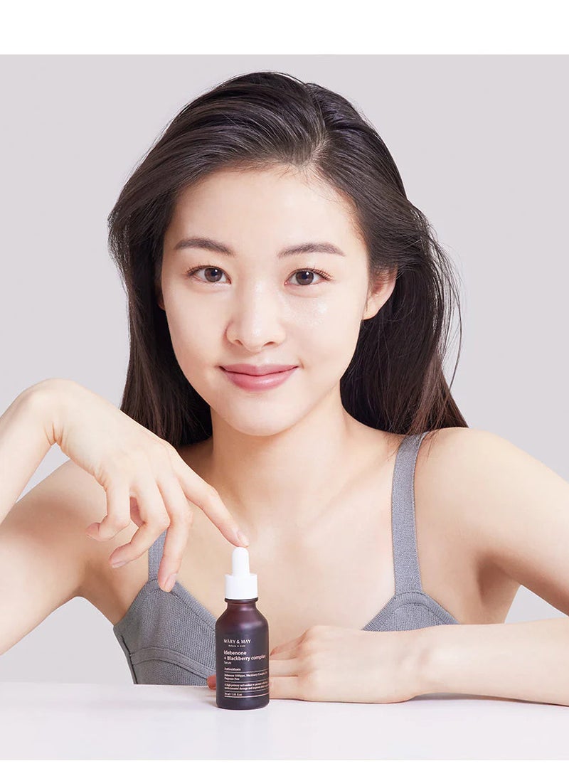 Mary & May Idebenone + Blackberry Complex Serum 30ml