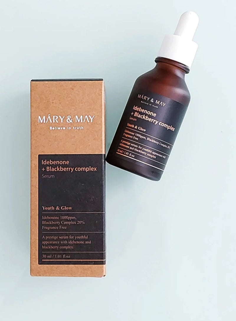 Mary & May Idebenone + Blackberry Complex Serum 30ml