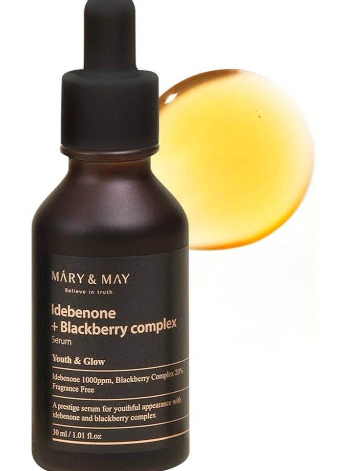 Mary & May Idebenone + Blackberry Complex Serum 30ml