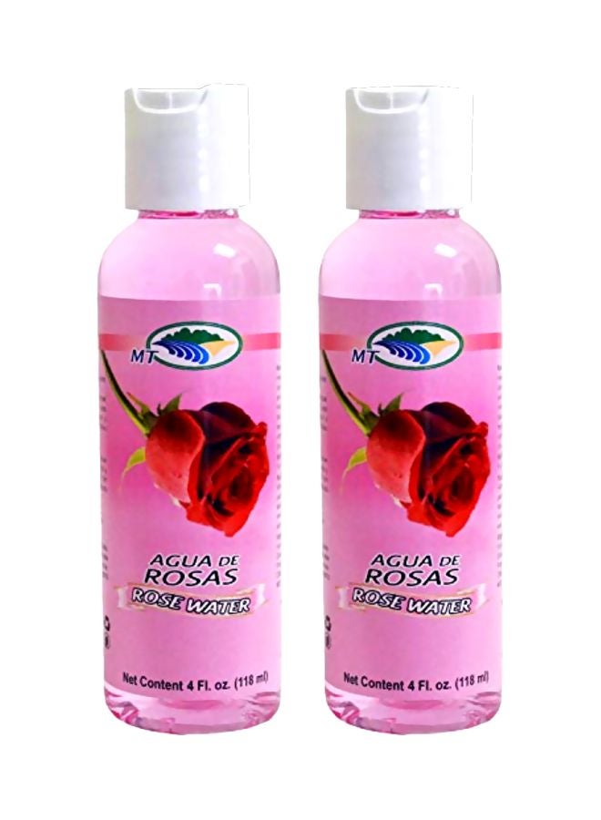 2-Piece Agua De Rosas Rose Water Facial Toner Set