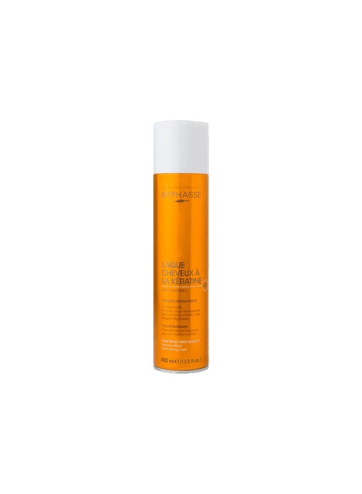 BYPHASSE Hair spray natural effect extra strong hold 400ml