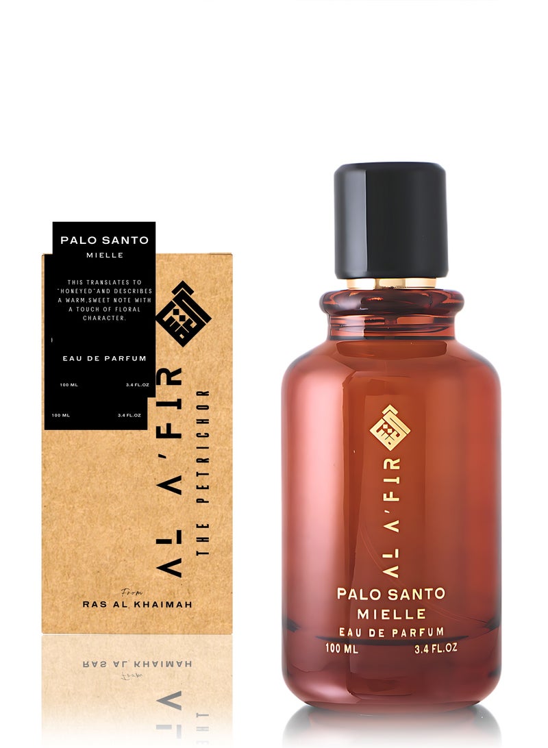 AL AFIR Palo Santo Mielle Eau de Parfum – A Sweet, Fruity and Floral Fragrance for Men and Women | Long-Lasting Luxurious Essence - 100 ml