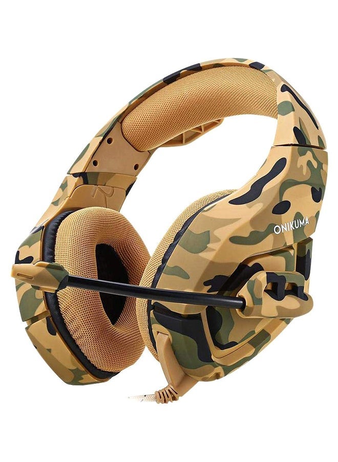 Stereo Over-Ear Wired Gaming Headphones With Microphone For PS4/PS5/XOne/XSeries/NSwitch/PC