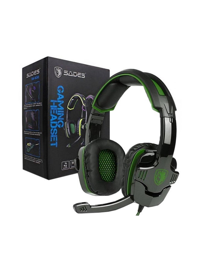 SA-930 Gaming Headphone For PS4/XboxOne/Laptop/Tablet/PC/Mobile/iPad/iPod