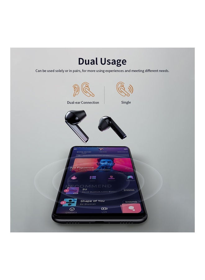 T3 HiFi BT 5.0 Wireless Earphone With 500mAh Charging Case