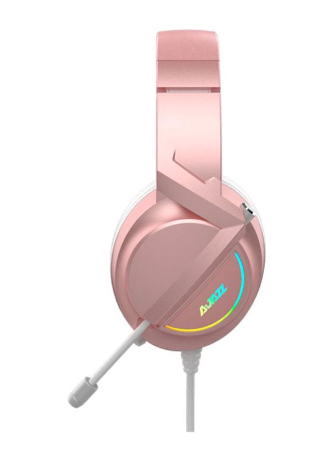 AX365 7.1 Noise Cancelling Gaming Headset Retractable MIC Headphone Soft Ear Cups 50mm Drivers