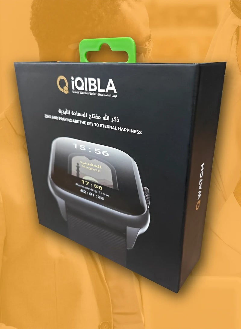 iQibla QWatch S2 1.83 Inch Quran Watch Bluetooth Phone Call SmartWatch