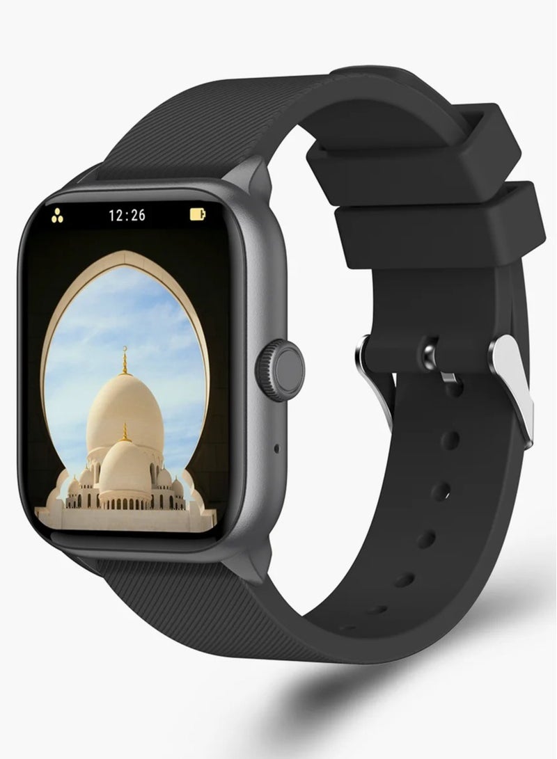 iQibla QWatch S2 1.83 Inch Quran Watch Bluetooth Phone Call SmartWatch