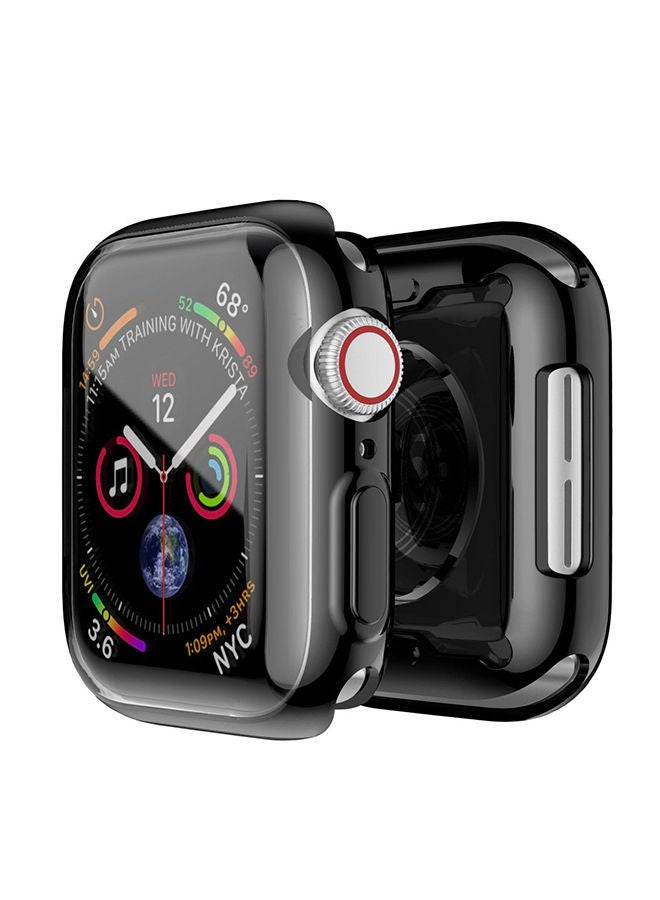 Protective Case Cover For Apple Watch Series 4 44mm Black