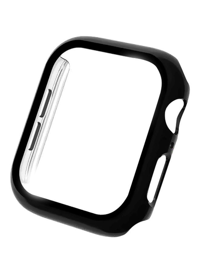 HD Tempered Glass Screen Protector For Apple Watch Series 4/5 40mm Black/Clear