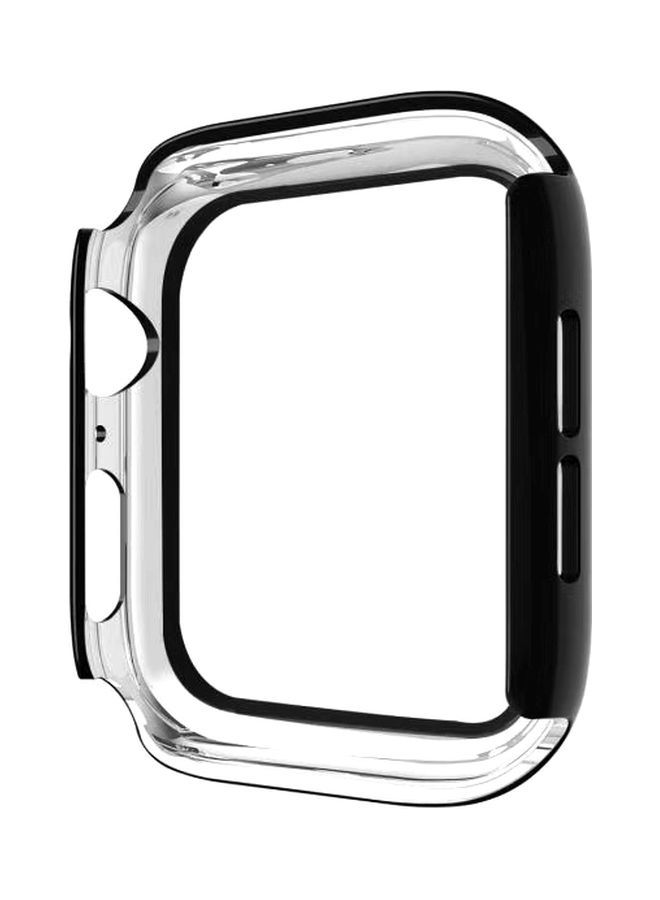 HD Tempered Glass Screen Protector For Apple Watch Series 4/5 40mm Black/Clear