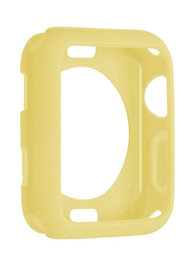 Protection Case Cover For Apple Watch Series1/2/3 42mm Yellow