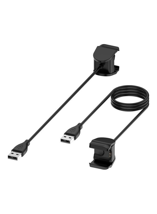 Replacement Smart Bracelet Charger Clip Charging Cable for Xiao-mi Mi Band 4 Black