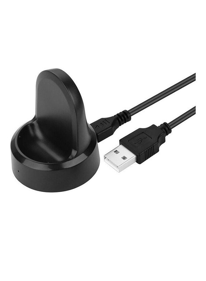 USB Charger Cable Dock For Samsung Galaxy Watch Sm-R815 Black