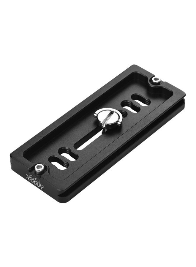 PU-100 Quick Release QR Plate Black