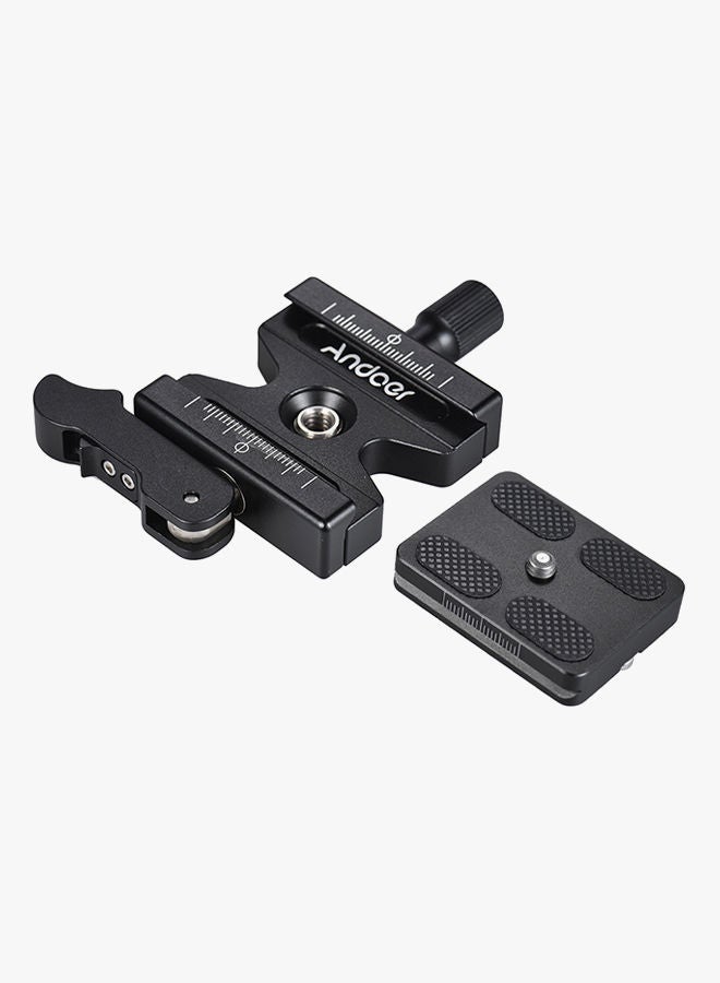 Quick Release Adjustable Clamp Matt Black