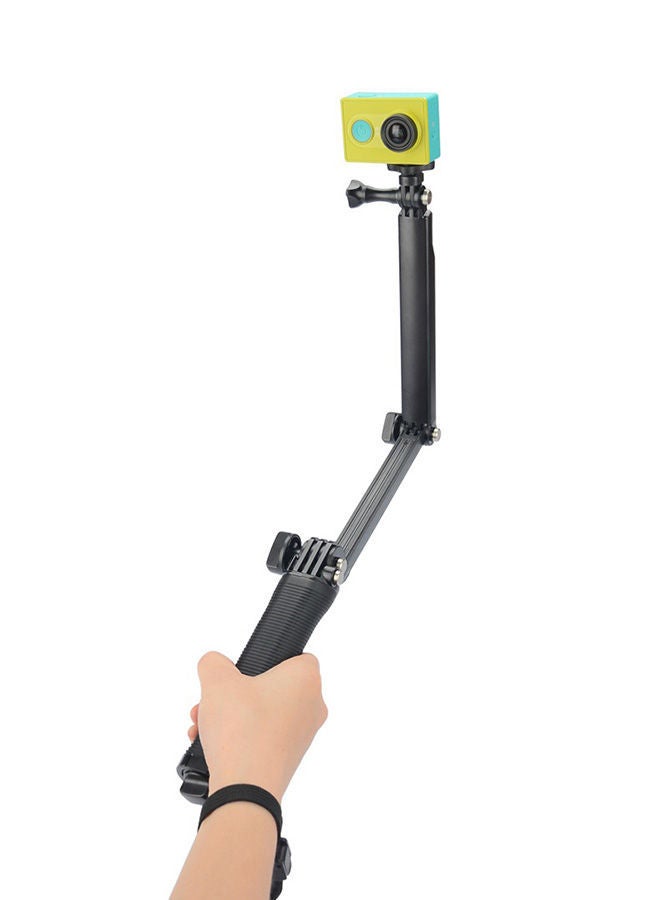 Multifunctional Selfie Stick With Mini Tripod For Xiaomi and GoPro Camera Black