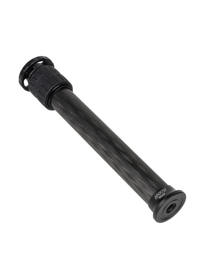 Carbon Fiber 2-Section Monopod Extender For Zhiyun FeiyuTech Black