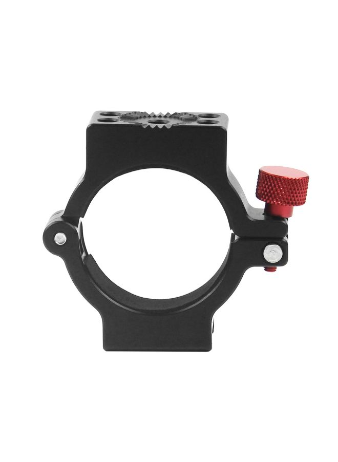 Extension Bracket Adapter Ring Clamp With Screw Holes Black