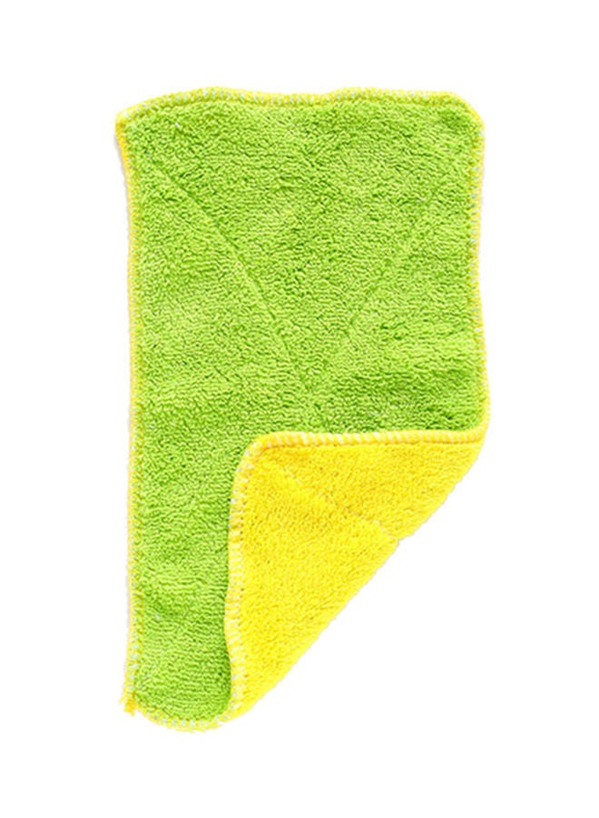 Double Superfine Dishcloths Cleaning Towels Green