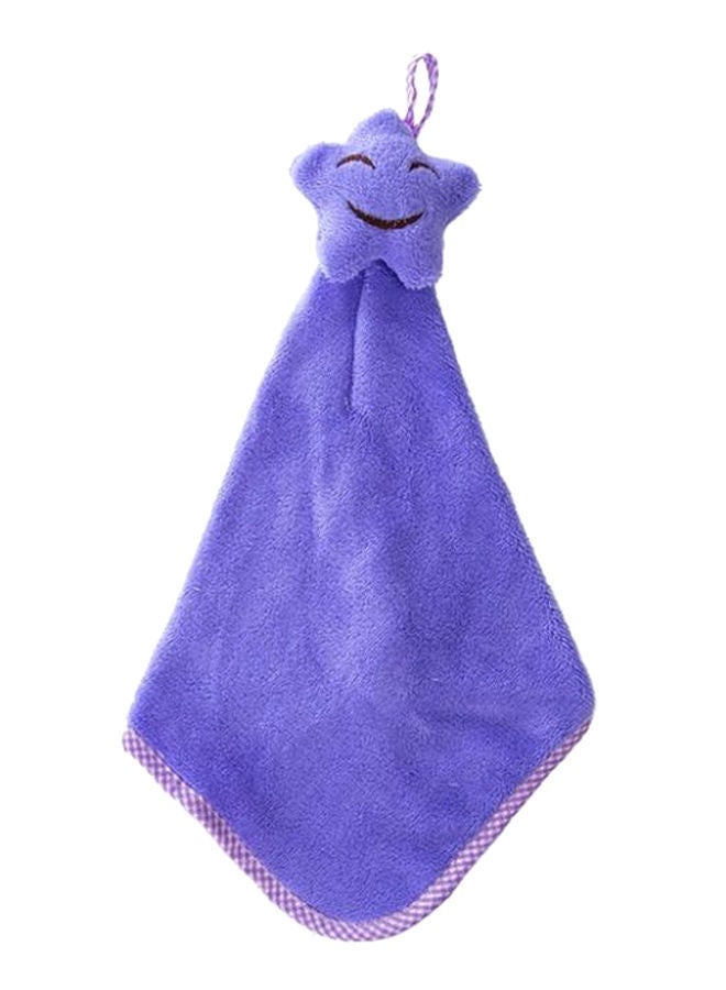 Smiling Face Absorbent Lint-Free Dishcloth Towel Pink 22 x 42centimeter