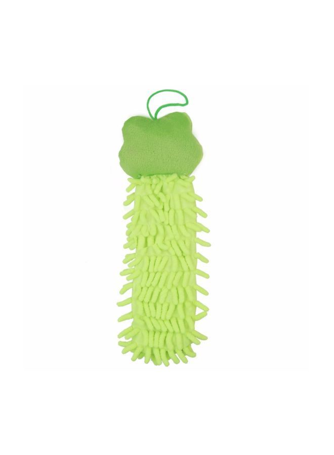 Cotton Hanging Towel Green 30centimeter