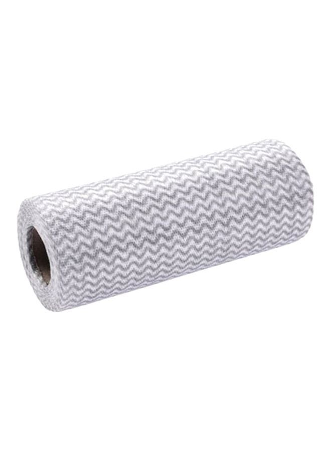 Disposable Kitchen Cleaning Cloth White/Grey