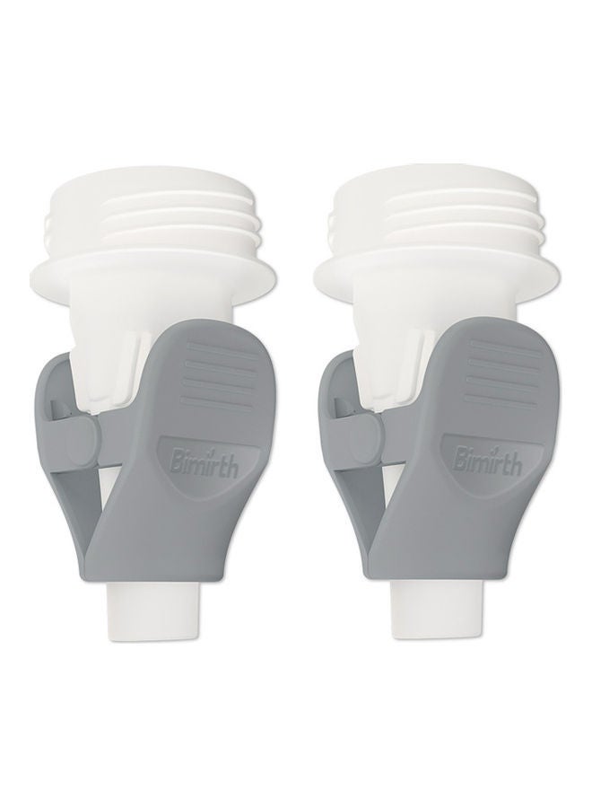 Pack Of 2 Breast Milk Bag Replacement Adapters