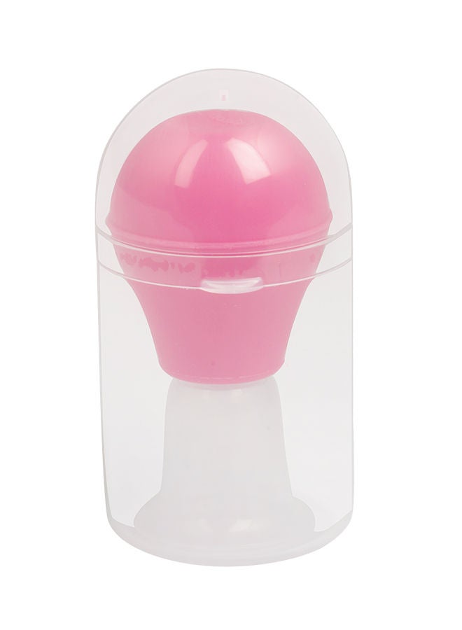 Gently and Painlessly Nipple Puller With Case, BPA-free, Pink/Clear - 4902508168083