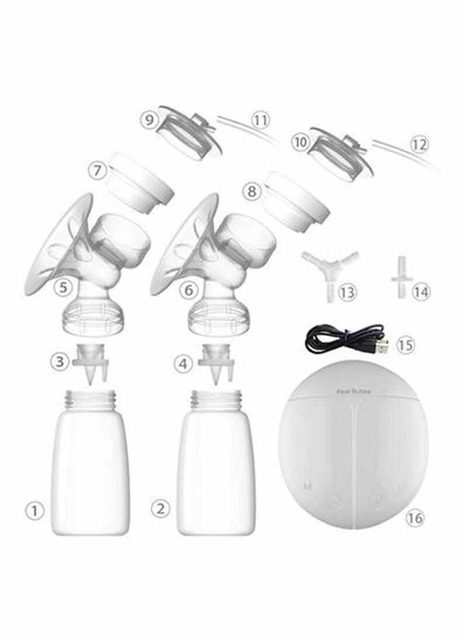 High-Quality Convenient Double Electric Breast Pump Set With Milk Bottle