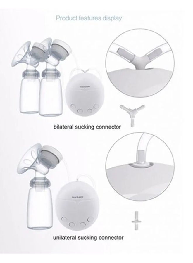 High-Quality Convenient Double Electric Breast Pump Set With Milk Bottle