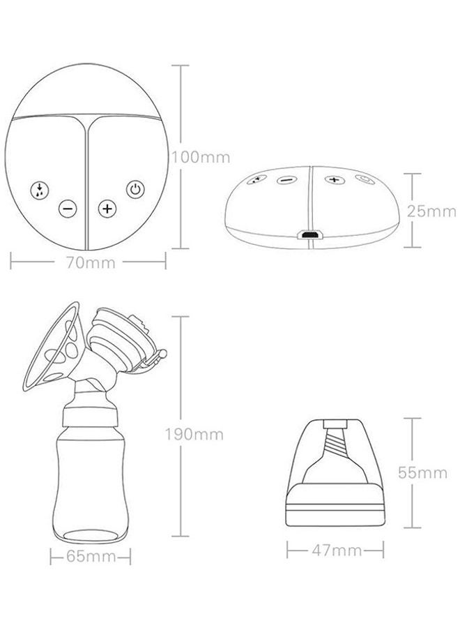 Dual Electric Automatic Breast Pump Set