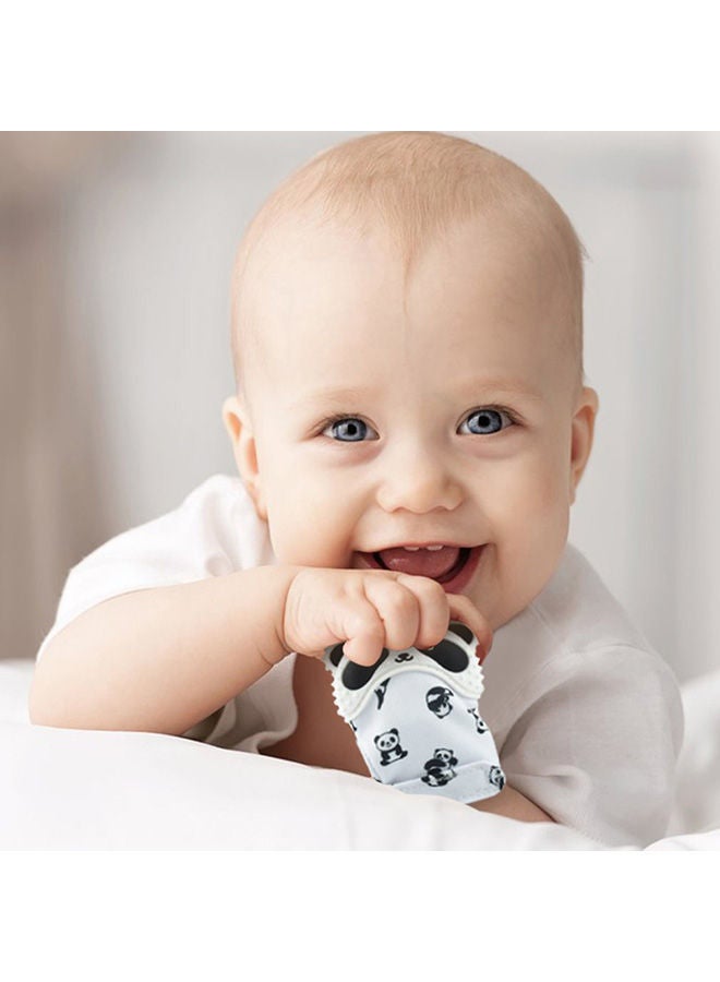 Panda Pattern Molar Teething Gloves