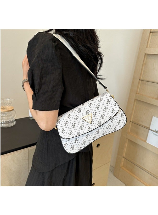 Printed Women's Zipper Shoulder Bag Handbag 28cm*16cm*5cm