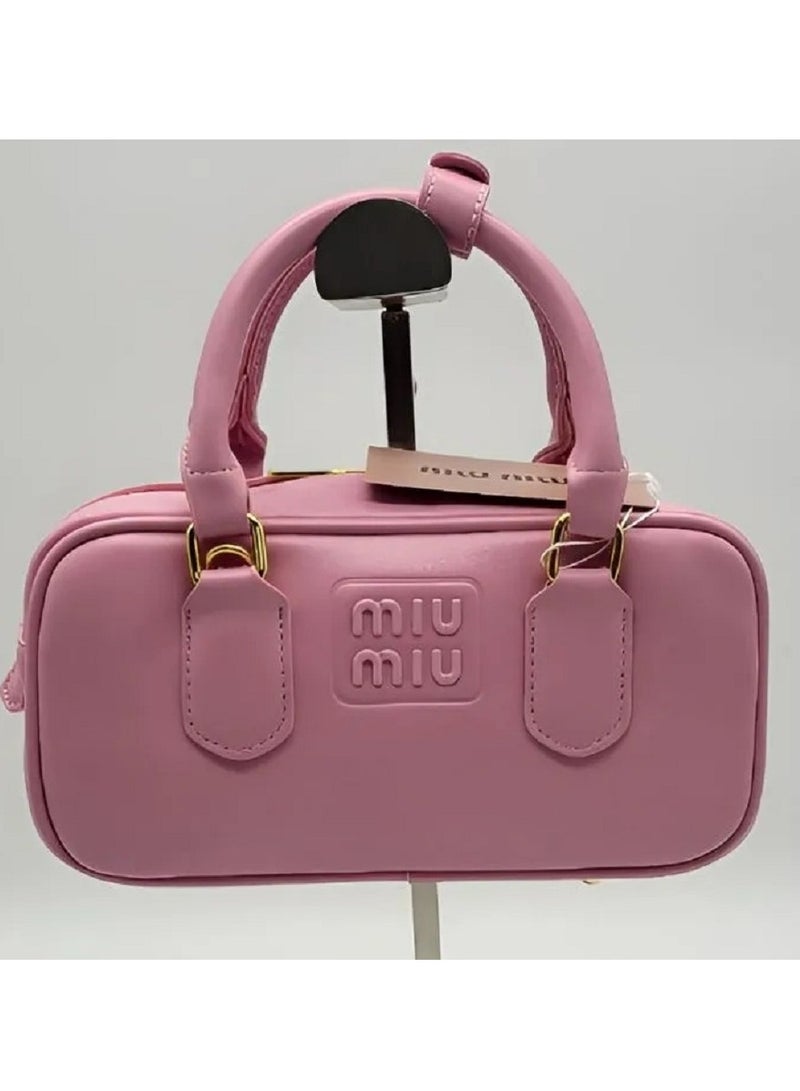 miu Arcadie leather bag