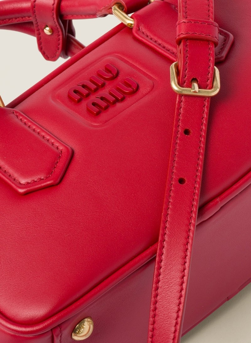 miu Arcadie leather bag